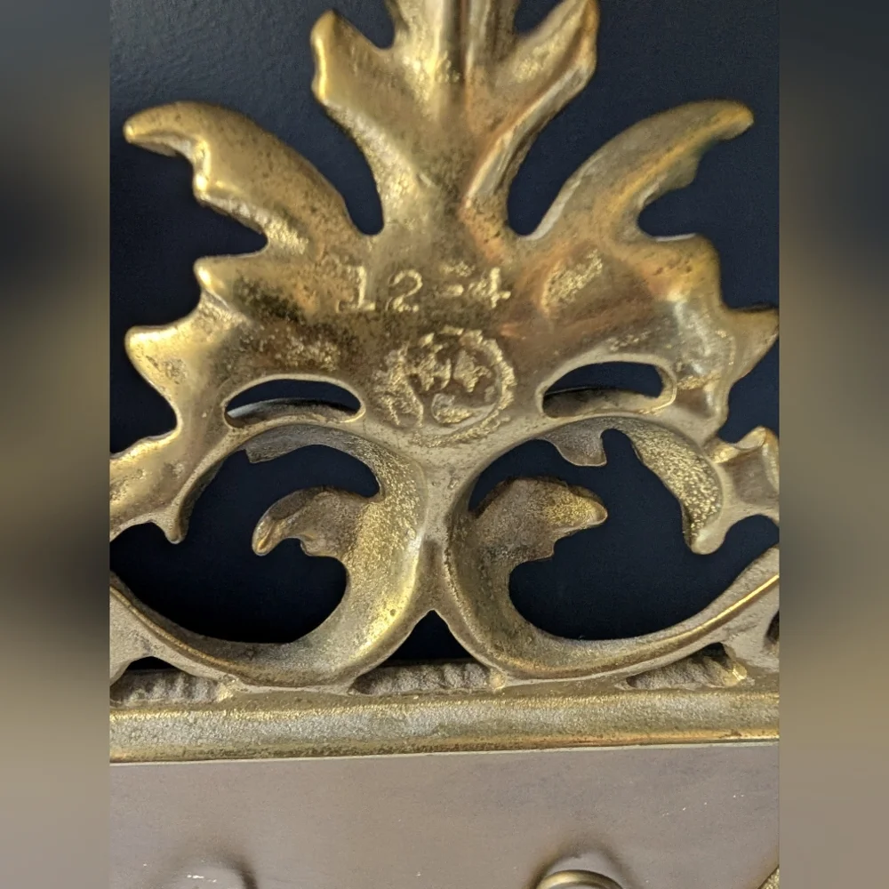 Rococo Solid Brass Picture Frame